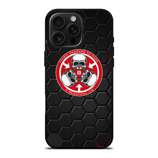 30 SECONDS TO MARS SKULL LOGO iPhone Case Cover