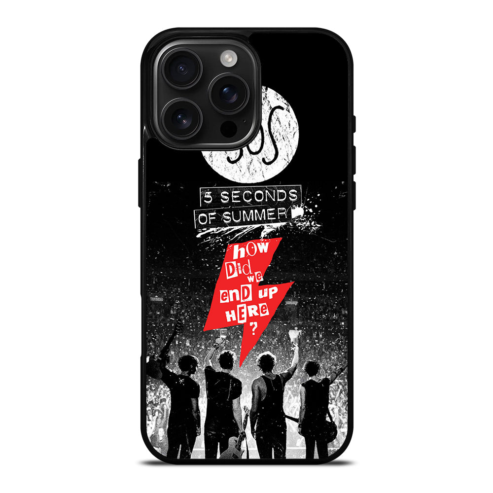 5 SECONDS OF SUMMER 3 iPhone Case Cover