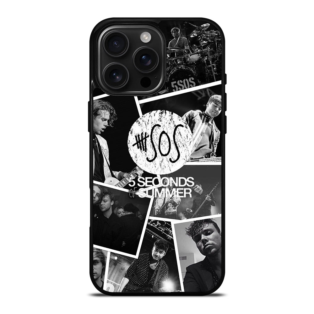 5 SECONDS OF SUMMER COLLAGE iPhone Case Cover
