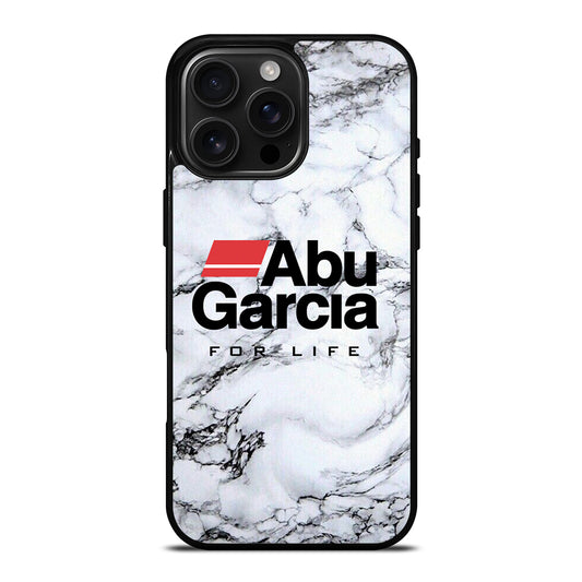 ABU GARCIA FOR LIFE FISHING MARBLE LOGO iPhone Case Cover