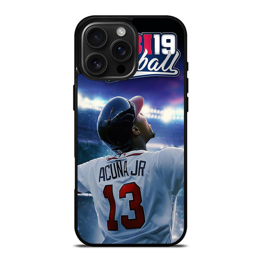 ACUNA JR ATLANTA BRAVES 13 BASEBALL iPhone Case Cover
