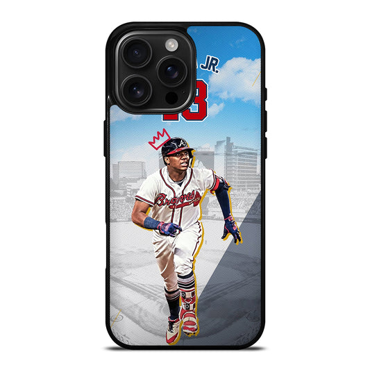 ACUNA JR ATLANTA BRAVES BASEBALL iPhone Case Cover