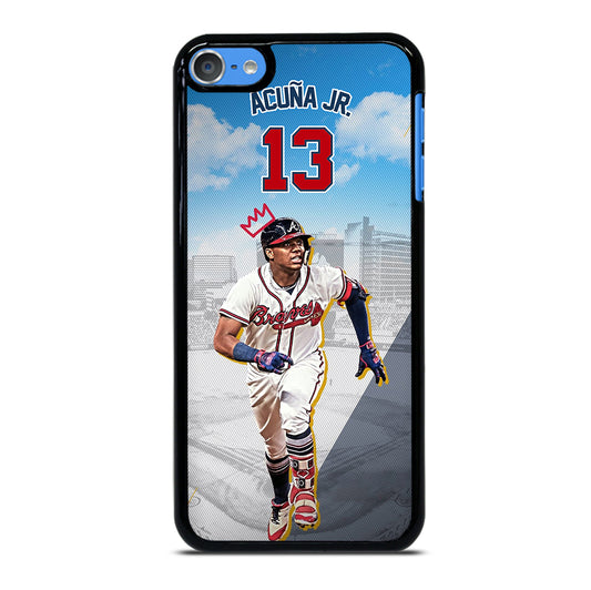 ACUNA JR ATLANTA BRAVES BASEBALL iPod Touch Case Cover