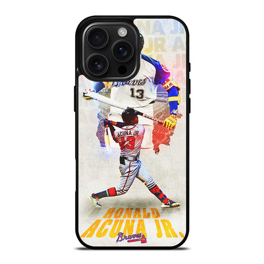 ACUNA JR ATLANTA BRAVES NBA iPhone Case Cover