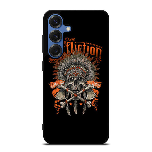 AFFLICTION SKULL Samsung Galaxy Case Cover