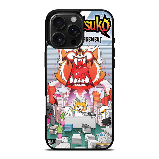 AGGRETSUKO STRESS MANAGEMENT iPhone Case Cover