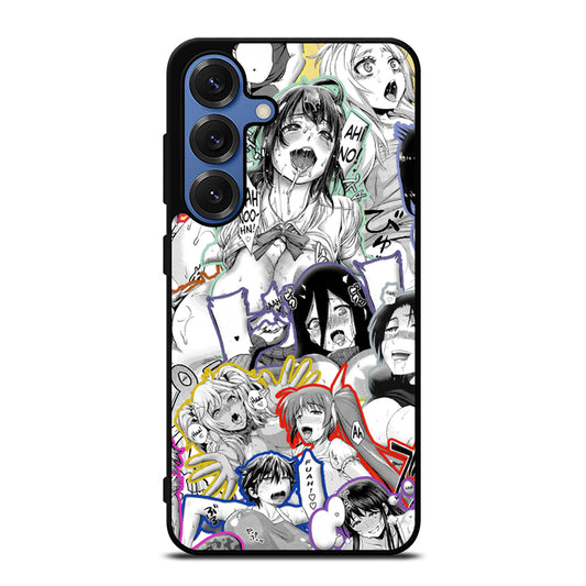 AHEGAO FACE ANIME 1 Samsung Galaxy Case Cover