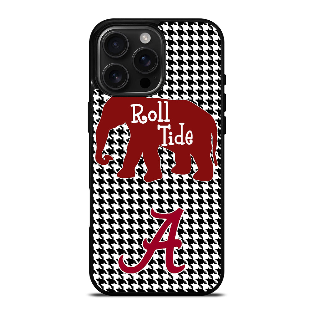ALABAMA CRIMSON TIDE HOUNDSTOOTH iPhone Case Cover