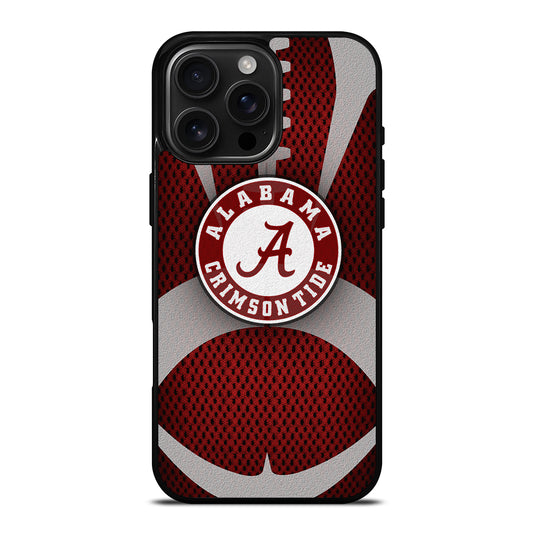 ALABAMA CRIMSON TIDE NFL LOGO 3 iPhone Case Cover