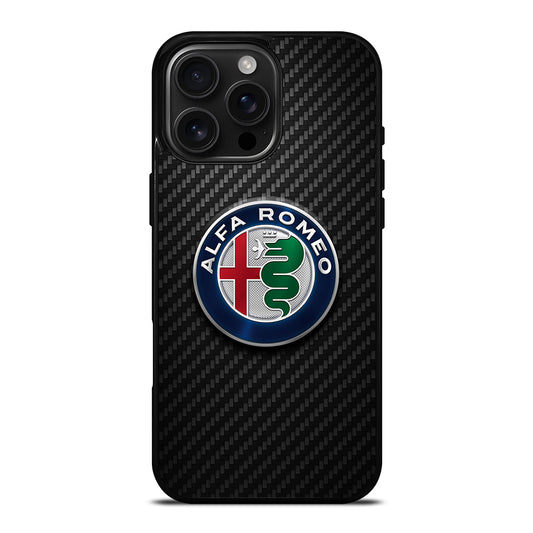 ALFA ROMEO CARBON EMBLEM iPhone Case Cover
