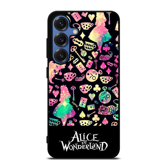 ALICE IN WONDERLAND PATTERN Samsung Galaxy Case Cover