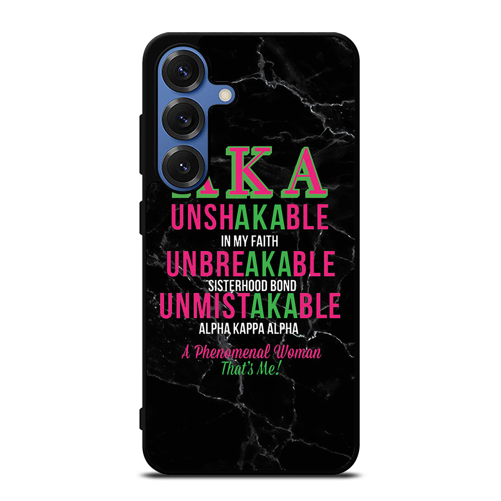 ALPHA KAPPA ALPHA BLACK MARBLE Samsung Galaxy Case Cover