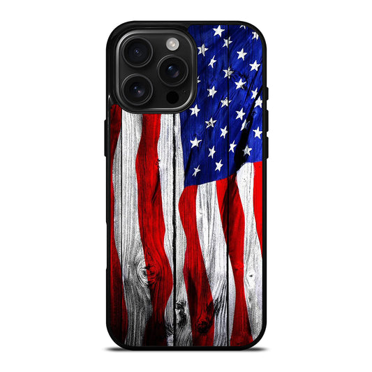 AMERICAN WOODEN iPhone Case Cover