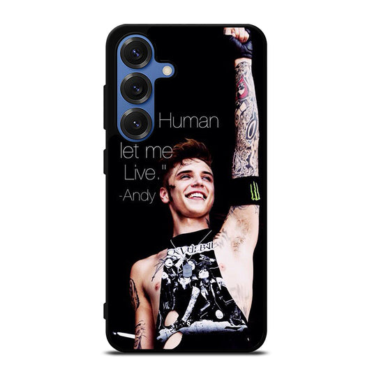ANDY BIERSACK BLACK VEIL BRIDES QUOTE Samsung Galaxy Case Cover