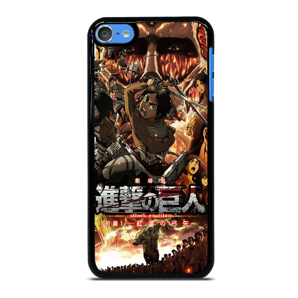 ANIME ATTACK ON TITAN CHARACTER iPod Touch Case Cover