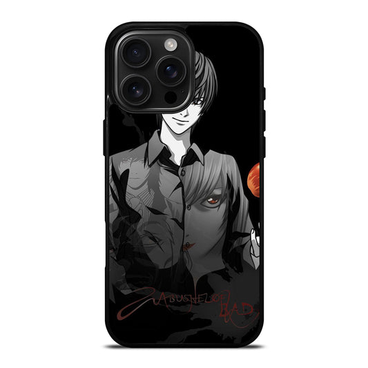 ANIME DEATH NOTE LIGHT YAGAMI iPhone Case Cover