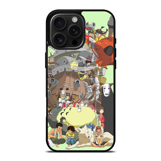 ANIME STUDIO GHIBLI ALL CARACTER iPhone Case Cover
