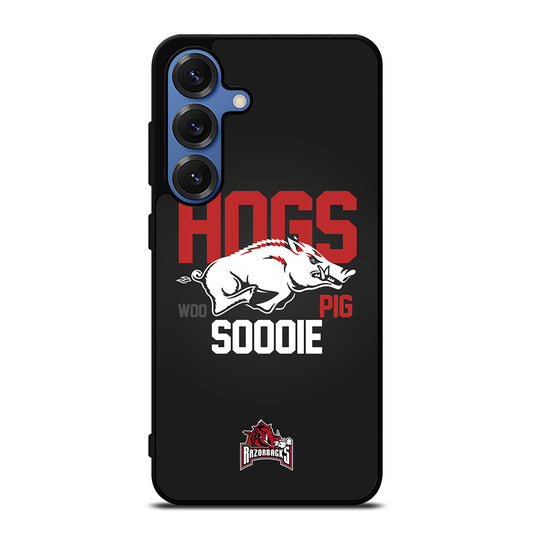ARKANSAS RAZORBACKS HOGS WOO PIG SOODIE Samsung Galaxy Case Cover