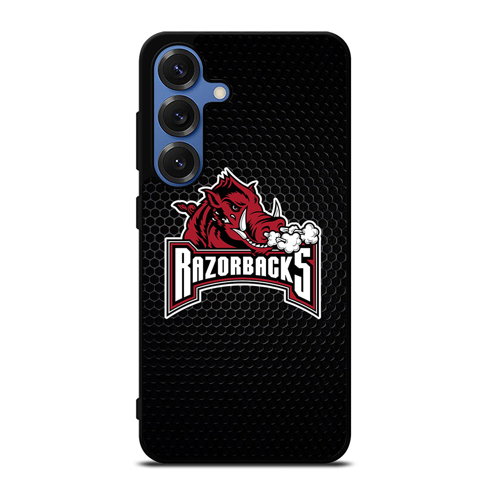 ARKANSAS RAZORBACKS METAL LOGO Samsung Galaxy Case Cover