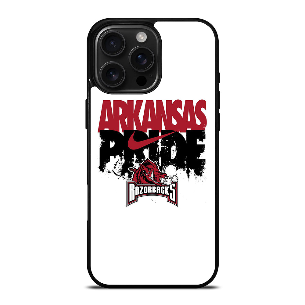 ARKANSAS RAZORBACKS PRIDE LOGO iPhone Case Cover