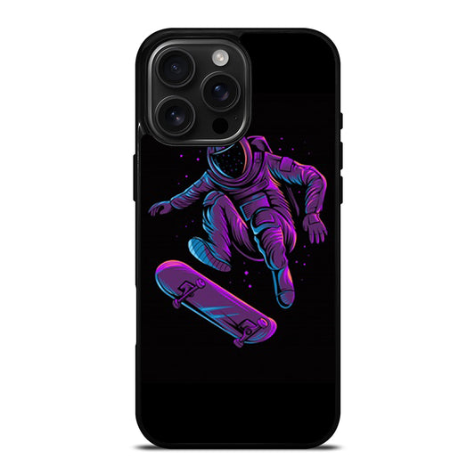 ASTRONAUT SKATEBOARDER CARTOON 2 iPhone Case Cover
