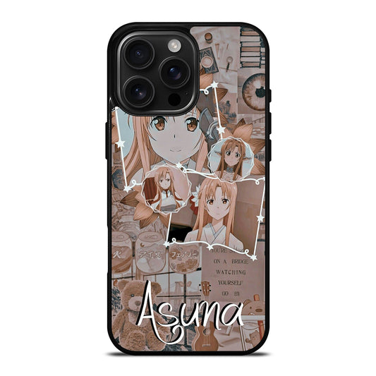 ASUNA YUUKI SWORD ART ONLINE COLLAGE iPhone Case Cover