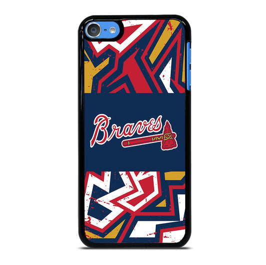 ATLANTA BRAVES ART LOGO 2 iPod Touch Case Cover