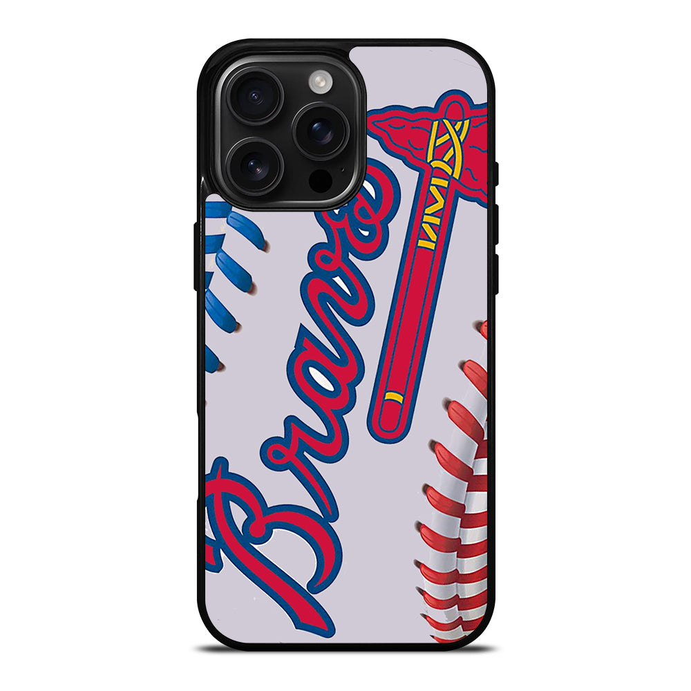 ATLANTA BRAVES BALL LOGO iPhone Case Cover