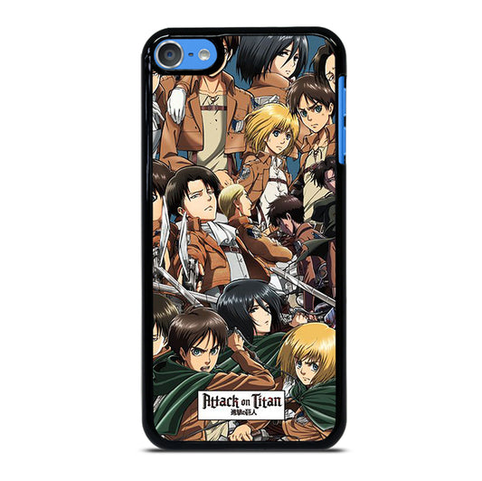 ATTACK ON TITAN ALL CHARACTER iPod Touch Case Cover