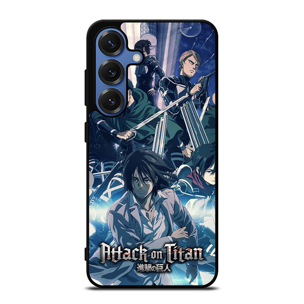 ATTACK ON TITAN ANIME CHARACTER Samsung Galaxy Case Cover