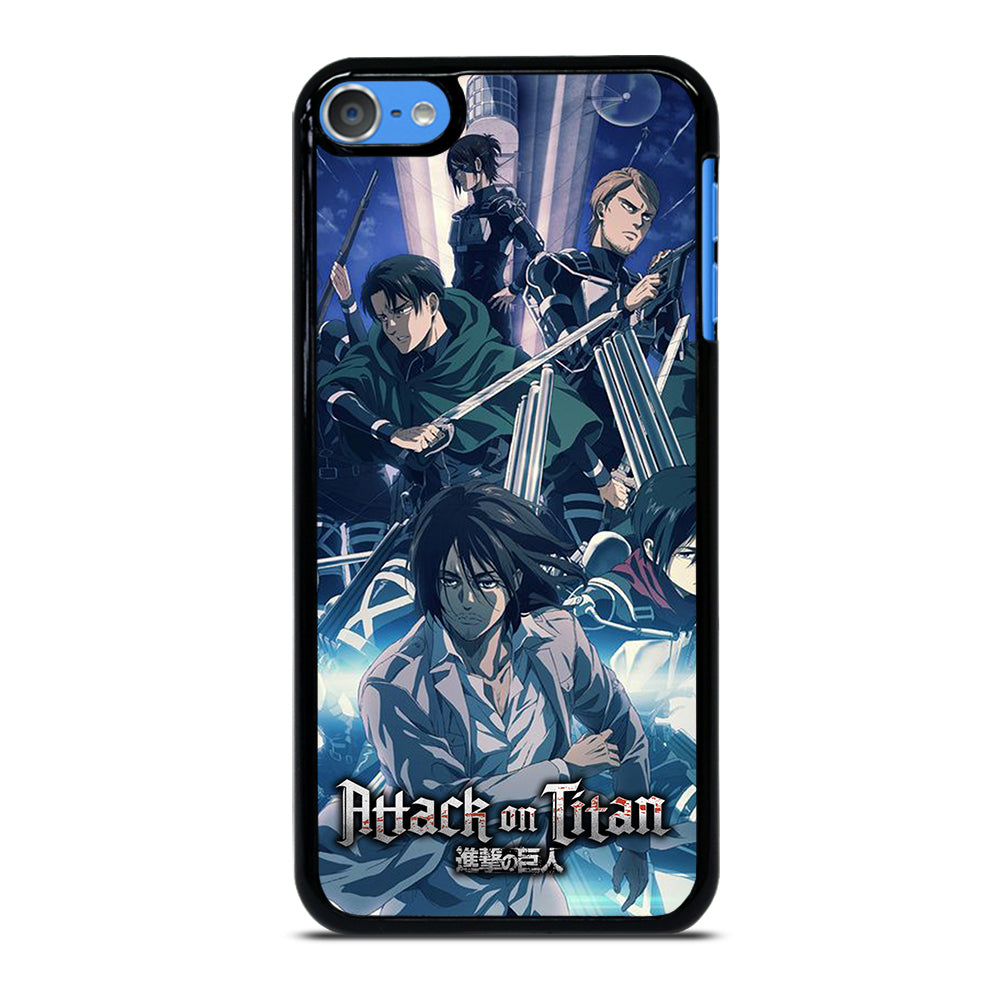 ATTACK ON TITAN ANIME CHARACTER iPod Touch Case Cover