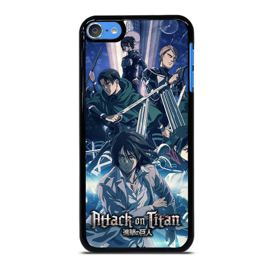 ATTACK ON TITAN ANIME CHARACTER iPod Touch Case Cover