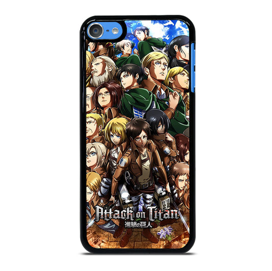 ATTACK ON TITAN CHARACTER iPod Touch Case Cover