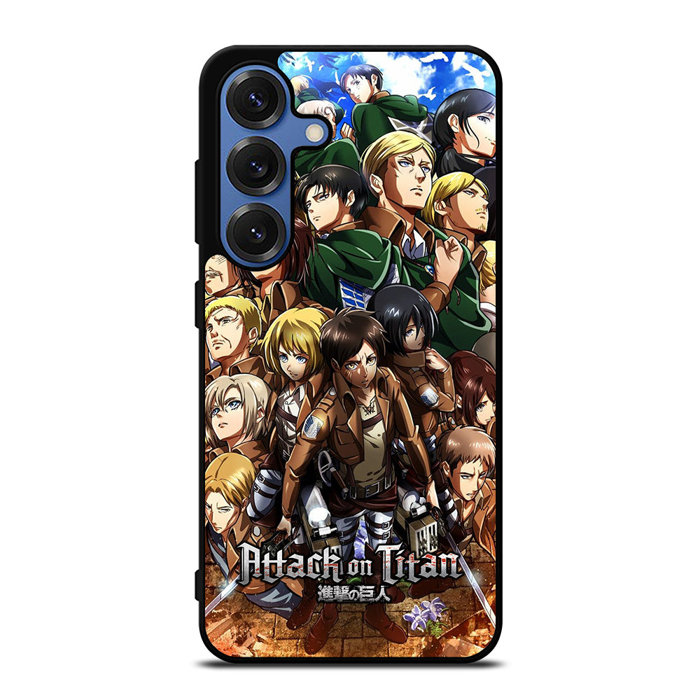ATTACK ON TITAN CHARACTER Samsung Galaxy Case Cover