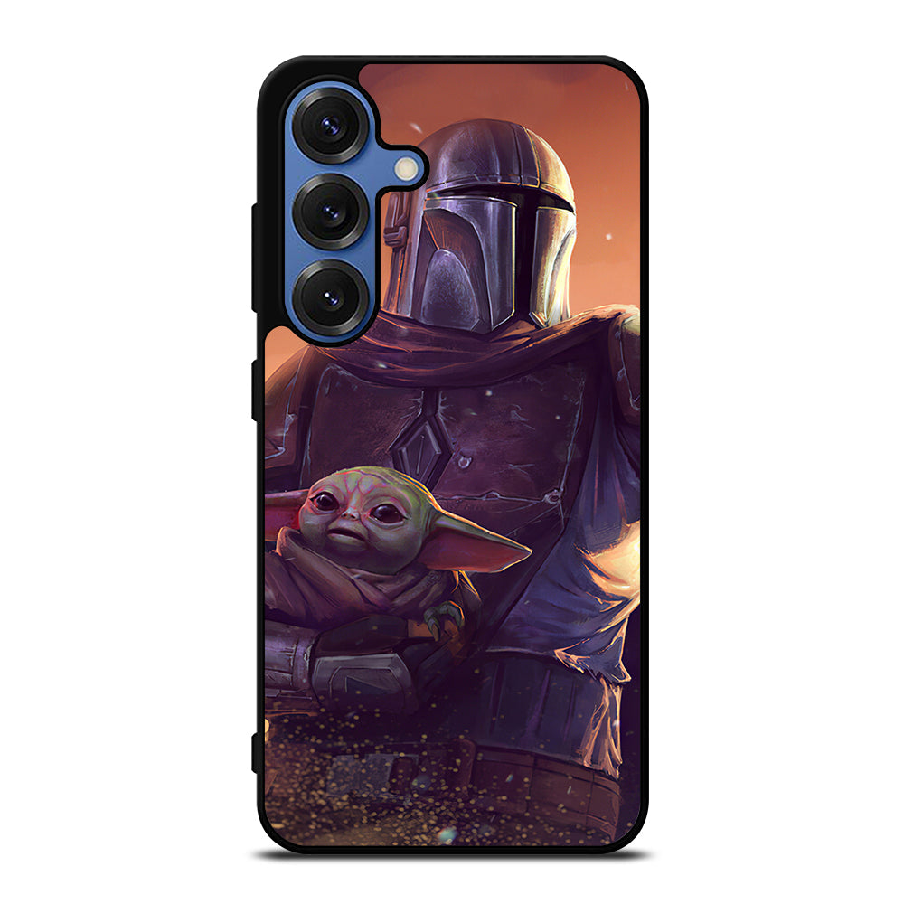 BABY YODA AND THE MANDALORIAN 1 Samsung Galaxy Case Cover