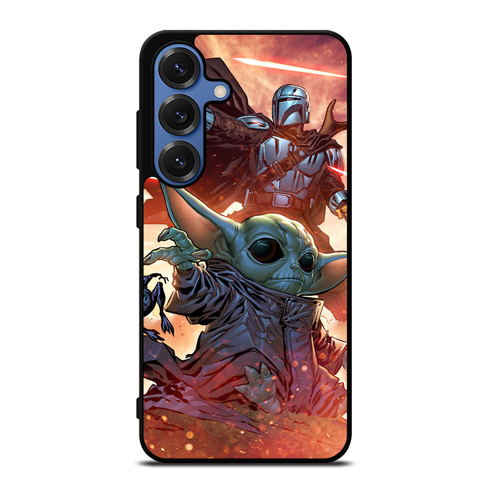 BABY YODA AND THE MANDALORIAN 2 Samsung Galaxy Case Cover