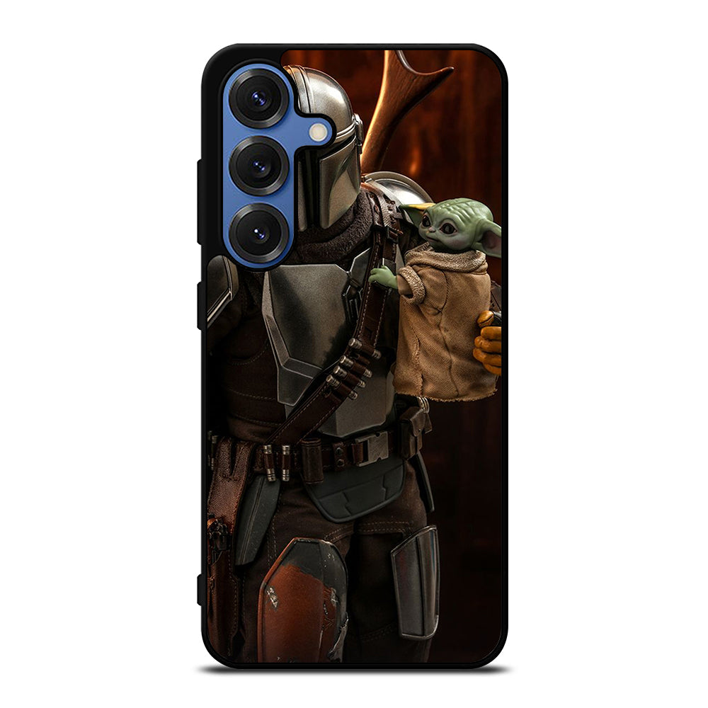 BABY YODA AND THE MANDALORIAN 3 Samsung Galaxy Case Cover