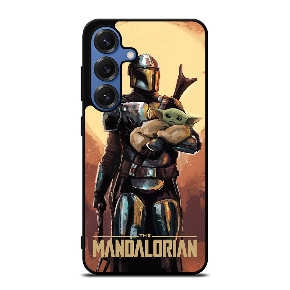 BABY YODA AND THE MANDALORIAN ART Samsung Galaxy Case Cover