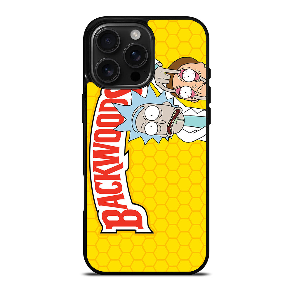 BACKWOODS RICK AND MORTY iPhone Case Cover
