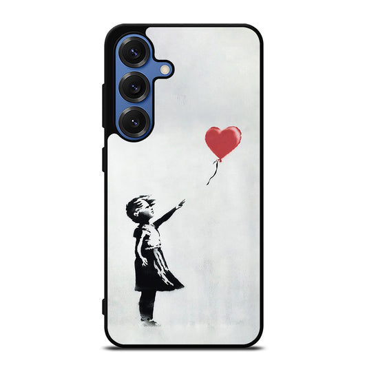 BANKSY BALLOON GIRL ART Samsung Galaxy Case Cover