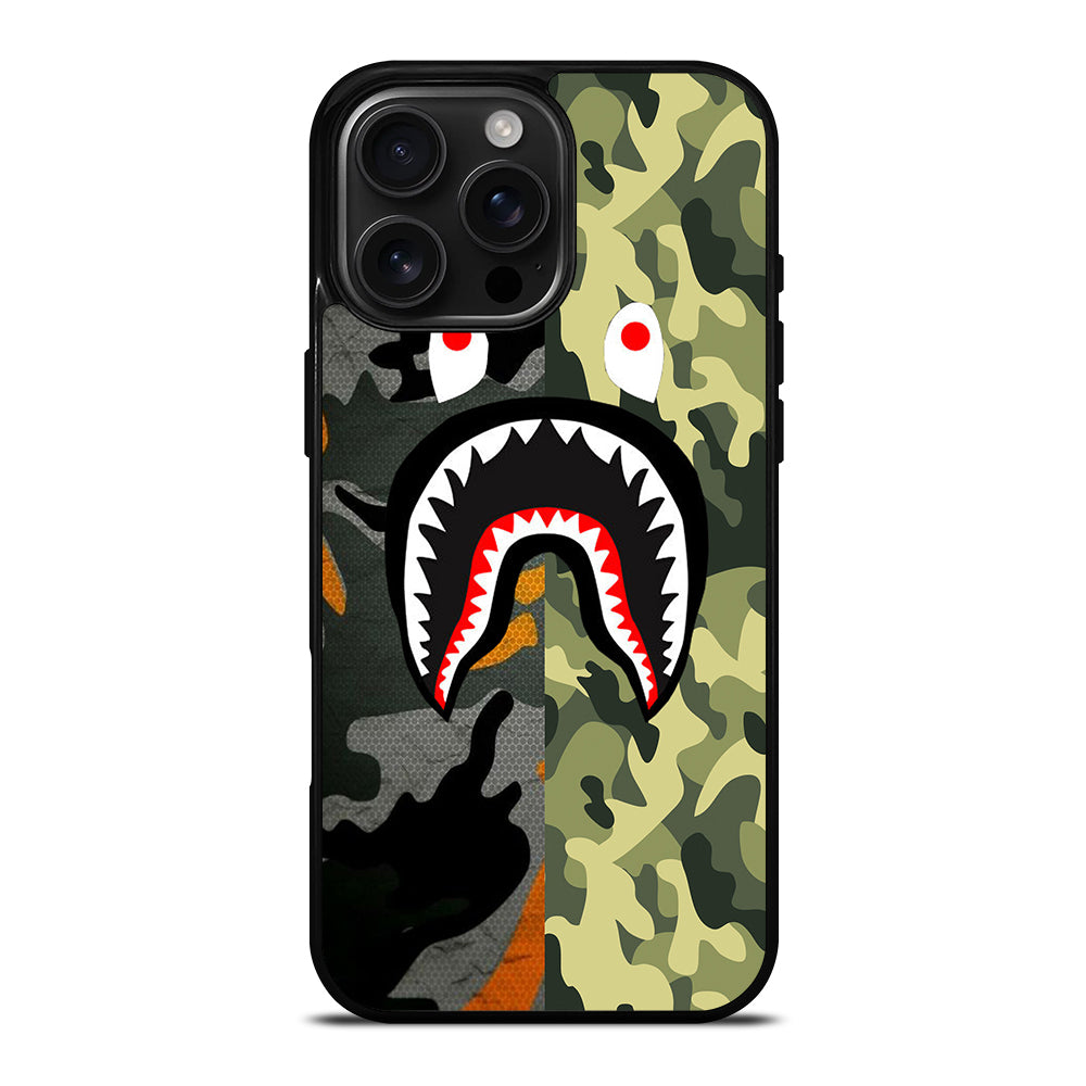 BAPE CAMO SHARK iPhone Case Cover