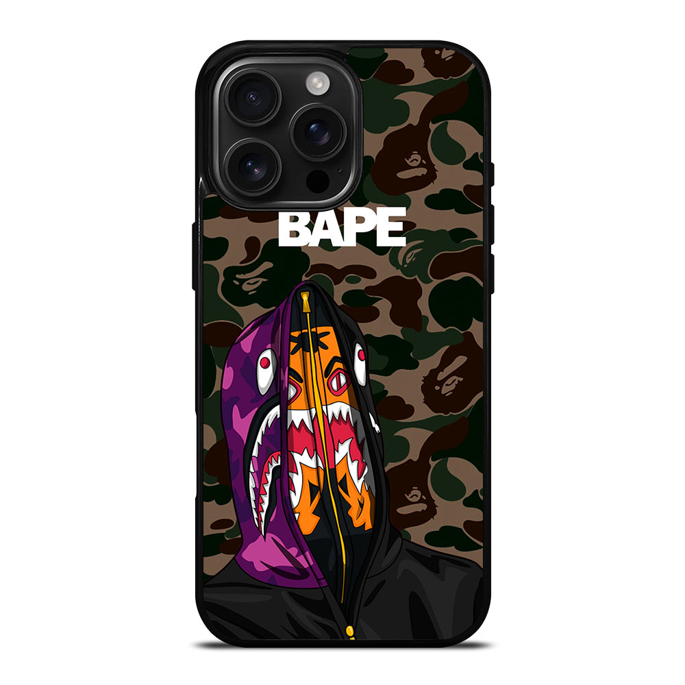 BAPE CAMO SHARK 2 iPhone Case Cover
