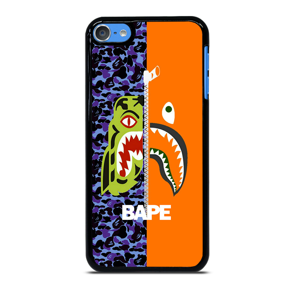 BAPE CAMO SHARK ZIPPER iPod Touch Case Cover