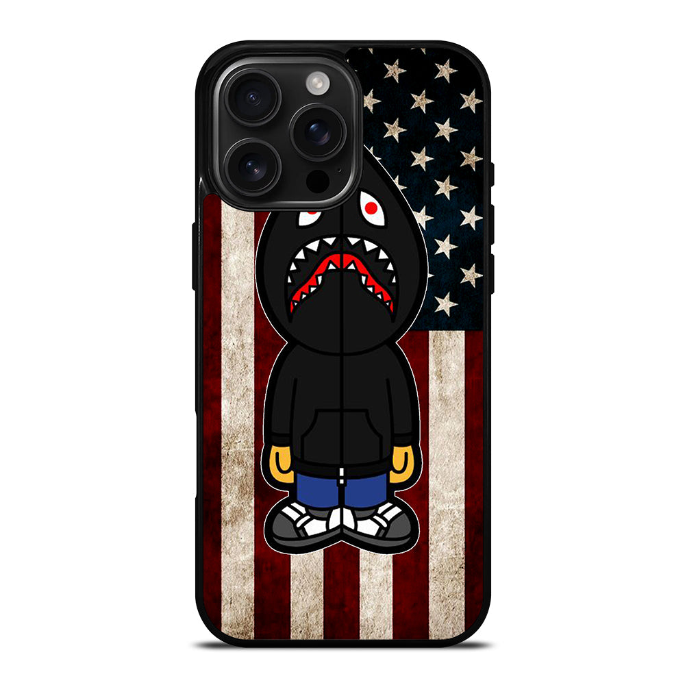 BAPE SHARK AMERICAN iPhone Case Cover