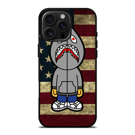 BAPE SHARK AMERICAN 2 iPhone Case Cover