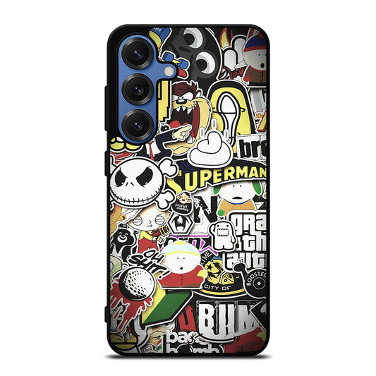 BAPE STICKER BOMB Samsung Galaxy Case Cover