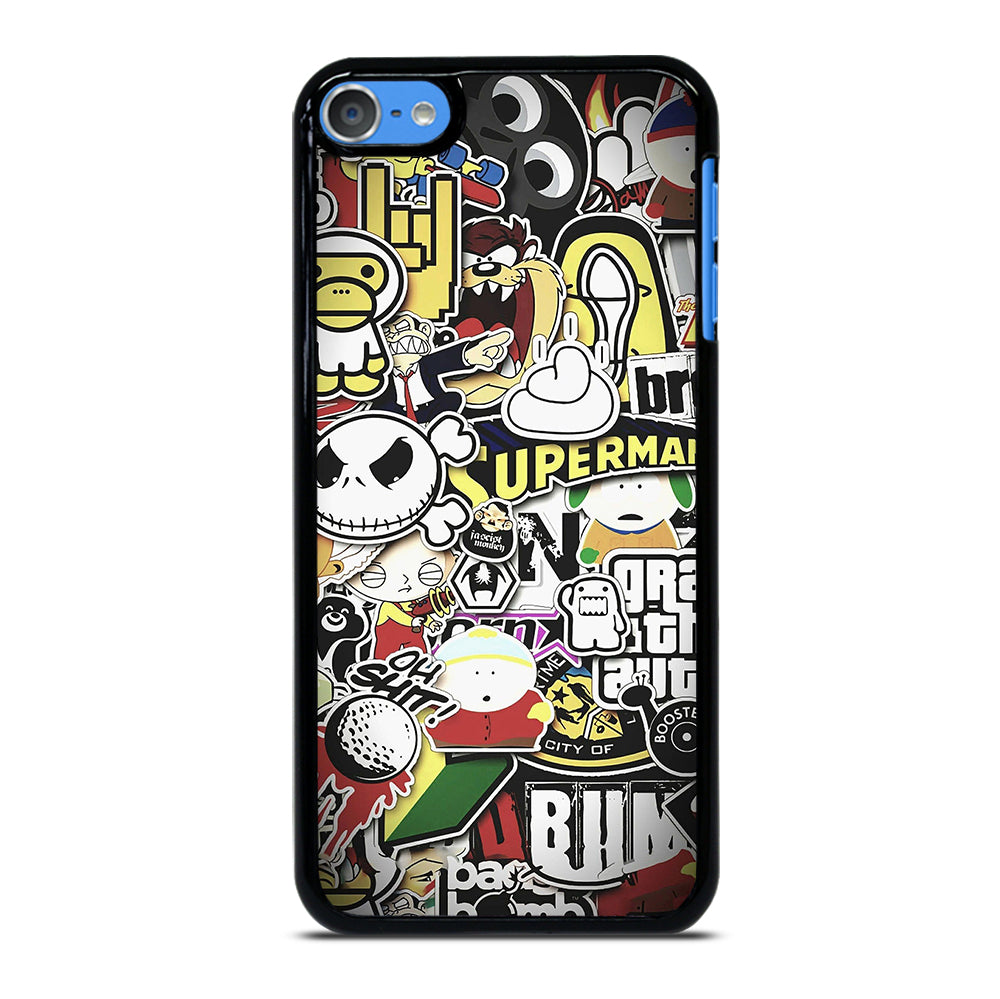 BAPE STICKER BOMB iPod Touch Case Cover