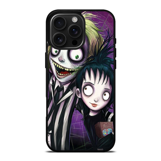 BEETLEJUICE TIM BURTON ART iPhone Case Cover