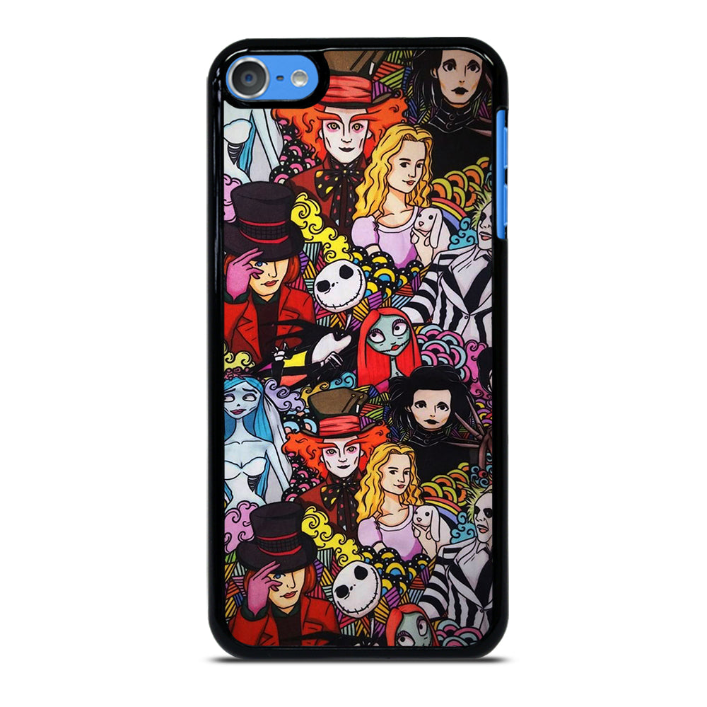 BEETLEJUICE TIM BURTON COLLAGE iPod Touch Case Cover
