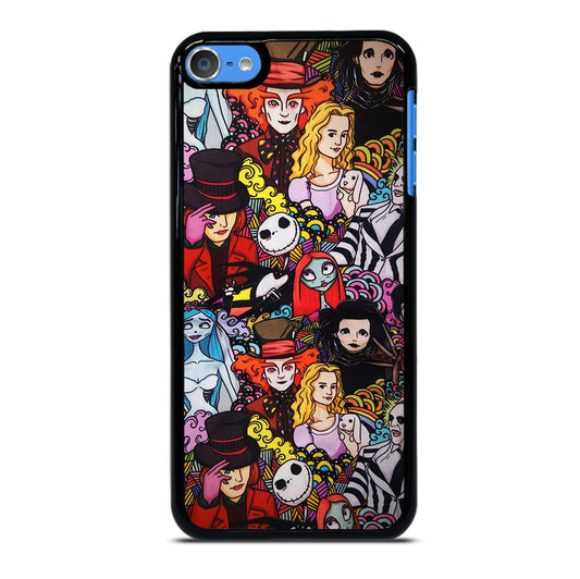 BEETLEJUICE TIM BURTON COLLAGE iPod Touch Case Cover
